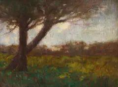 Paesaggio boschivo by Emilio Gola, sold Jun 2025