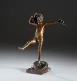Giuseppe Renda, Giovane danzatore con cembali, sculpture