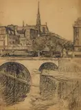 Jean Marchand, Scorcio di Pont Royal a Parigi
