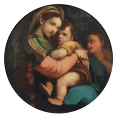 Raphael, Seguace di. Madonna della seggiola