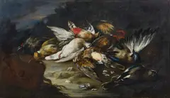 Baldassare de Caro, Natura morta con cacciagione