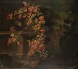 Gaspare Lopez, Nello stile di. Natura morta con trionfo di fiori