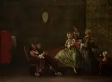 Pietro Longhi, Da. Il risveglio della dama