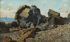 Pietro Scoppetta, Spiaggia di scogli