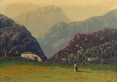 Angelo Pessina, Paesaggio montano