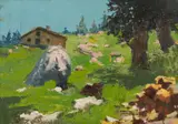 Alcide Davide Campestrini, Paesaggio di montagna