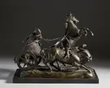 Giuseppe Ferrari, Biga romana, sculpture