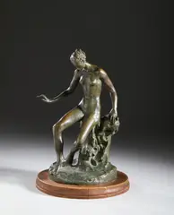 Nando Conti, Bagnante, sculpture