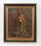 OTELLO E DESDEMONA by Giorgio de Chirico, sold Jun 2025