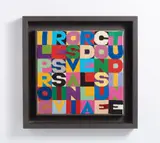 IL PROGRESSIVO SVANIR DELLA CONSUETUDINE by Alighiero Boetti, sold Jun 2025