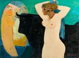Salvatore Fiume, DONNA E TORO ALLO SPECCHIO