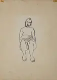 Felice Casorati, DONNA SEDUTA