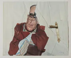 UOMO STROPICCIATO by Jiří Kolář, sold May 2025