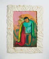 UOMO IN GINOCCHIO by Sandro Chia, sold May 2025