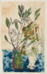PIANTA E DONNA by Sandro Chia, sold May 2025