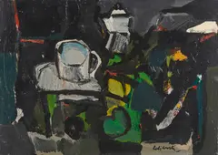 NATURA MORTA (1968) by Giorgio Celiberti, sold May 2025