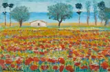 Michele Cascella, CAMPO DI PAPAVERI