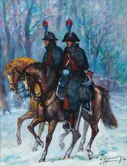 Giovanfrancesco Gonzaga, PATTUGLIA SULLA NEVE