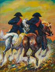 Giovanfrancesco Gonzaga, LE STAFFETTE DEI CARABINIERI