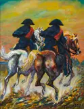 Giovanfrancesco Gonzaga, LE STAFFETTE DEI CARABINIERI