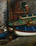 Giuseppe Migneco, BARCHE A RIOMAGGIORE