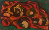 Mattia Moreni, FUNGHI SU PANNO ROSSO