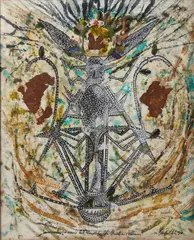 Claudio Costa, LAVORO UNICO SU MONOTIPO LA MACCHINA ALCHEMICA, 1997