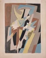 Gino Severini, DANSEUSE, 1957, print (other)