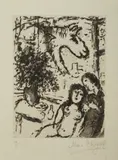 Marc Chagall, LES AMOUREUSES FANTASTIQUES, print (other)
