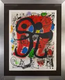LE LEZARD AUX PLUMES D'OR by Joan Miró, print (other), sold May 2025