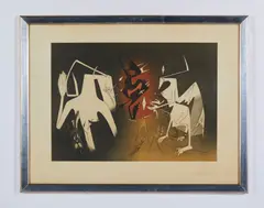 Wifredo Lam, DA ANNONCIATION DE AIME CESAIRE, 1969-1971, print (other)