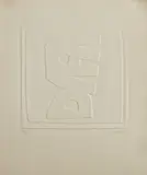 Giuseppe Capogrossi, RILIEVO BIANCO, print (other)
