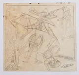 Fortunato Depero, FIGURA MECCANICA CON MEGAFONO E FONOGRAFO (1929 - 1930)