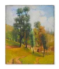 Antonio Calderara, SENZA TITOLO (1943-1948)