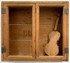 Mario Ceroli, STIPO CON VIOLINO