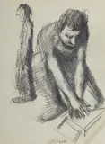 SENZA TITOLO by Mario Sironi, sold Feb 2025