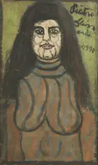 RITRATTO DI RAGAZZA by Pietro Ghizzardi, sold Feb 2025