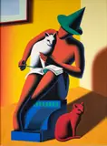Mark Kostabi, THE NEW FRIEND