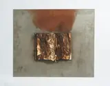 Bernard Aubertin, LIVRE BRULE', sculpture