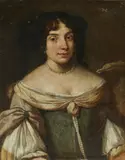 Ambito di. Probabile ritratto di Ortensia Tassinari da Cento by Il Guercino Giovanni Francesco Barbieri, sold Jun 2025