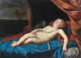 Pierre Mignard, Cupido dormiente (ritratto allegorico di Louis-Alexandre de Bourbon?)