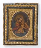 Elisabetta Sirani, Attribuito a. Madonna con Bambino e San Giovannino