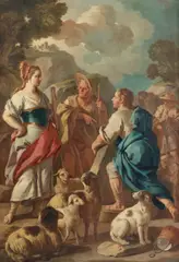 Francesco de Mura, Giacobbe e Rachele al pozzo