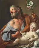 Francesco de Mura, San Giuseppe con Bambino
