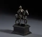 Condottiero ottomano a cavallo by Fonditore Veneto Del Xvi-Xvii Secolo, sculpture, sold Jun 2025