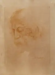 Boris Georgiev, Rabindranath Tagore, print (other)