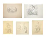 Gabriele Cavazzi, Cinque studi di diversi soggetti