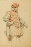 Mariano Fortuny, Personaggio in vesti rinascimentali