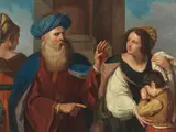 Da. Abramo ripudia Agar e Ismaele by Il Guercino Giovanni Francesco Barbieri, sold Apr 2025