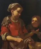 Bernhard Keil, Scena allegorica (Allegoria del tatto?)
